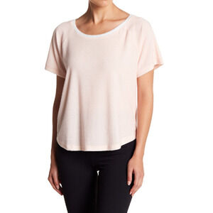 Honeydew Intimates Women Scoop Neck Lounge Tee Light Pink Size L